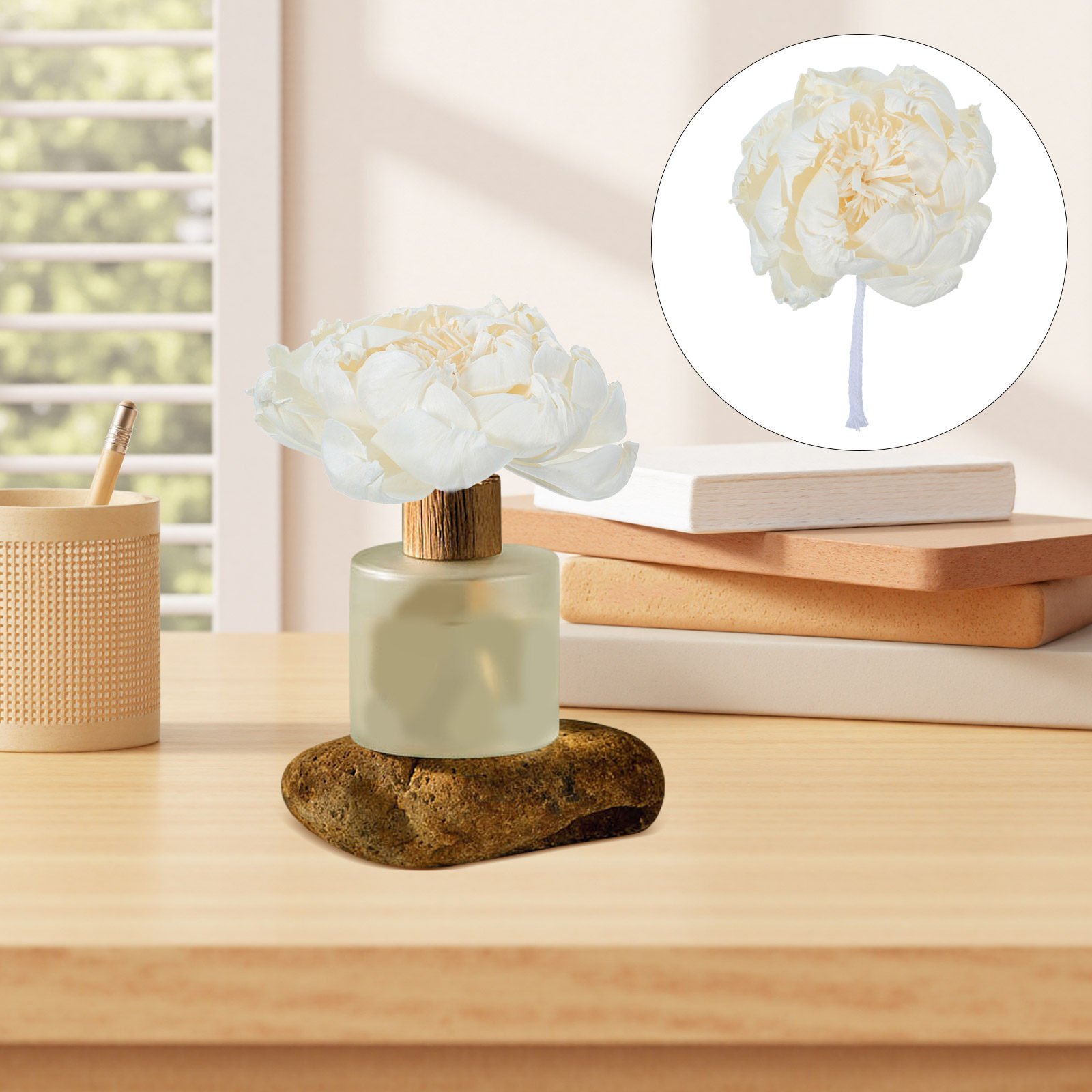 Home Fragrance For Diffuser - موزع عطر برائحة زهرة الفاونيا 12