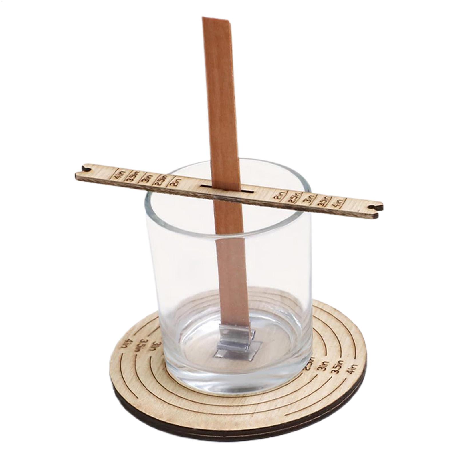 Wooden Wick Candle - الفتيل توسيط أداة الفتيل استقرار شمعة