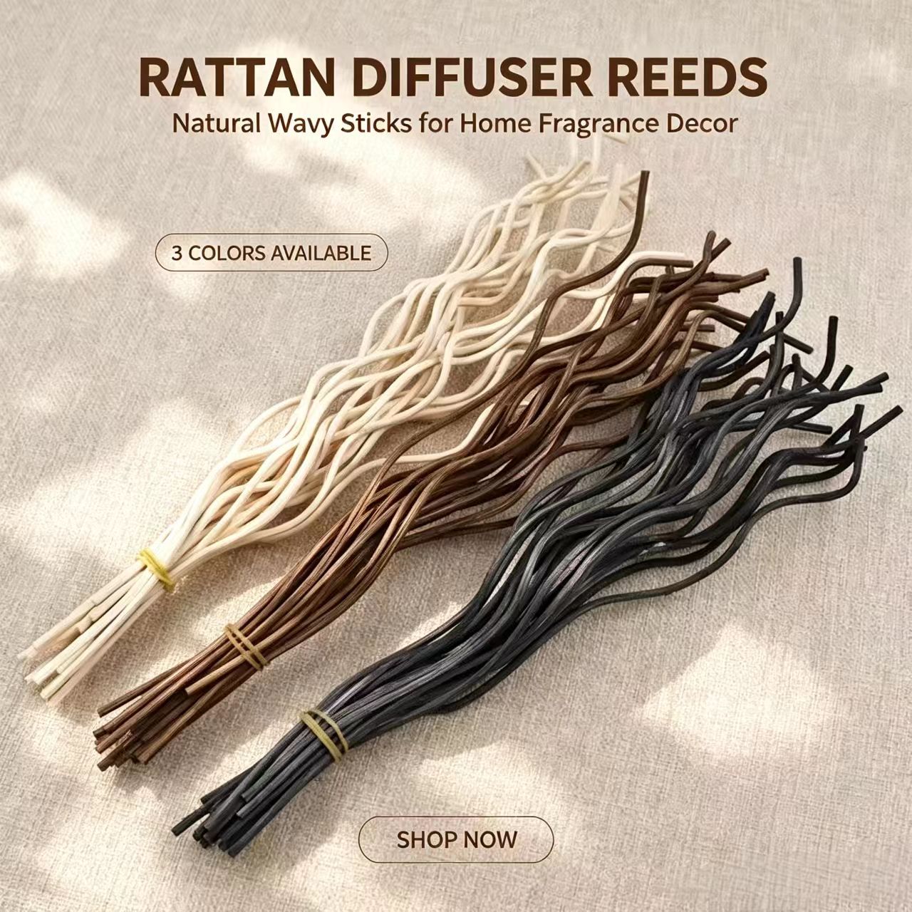Home Fragrance Reeds - 20 قطعة أعواد ناشرة للعطر طويلة