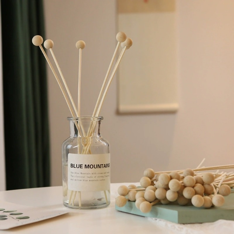 Home Fragrance Reeds - 30 قطعة/الوحدة النار الخشب الكرة رائحة