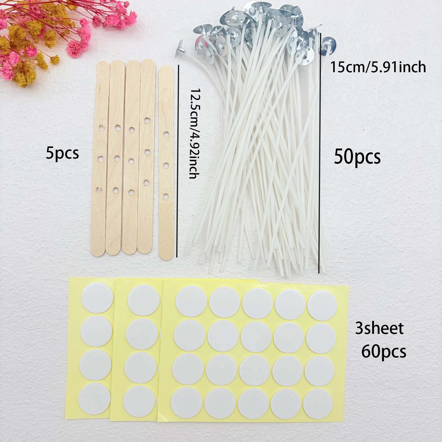 مجموعة واحدة من أدوات صنع الشم - مراجعة Wooden Wick Candle وسعره