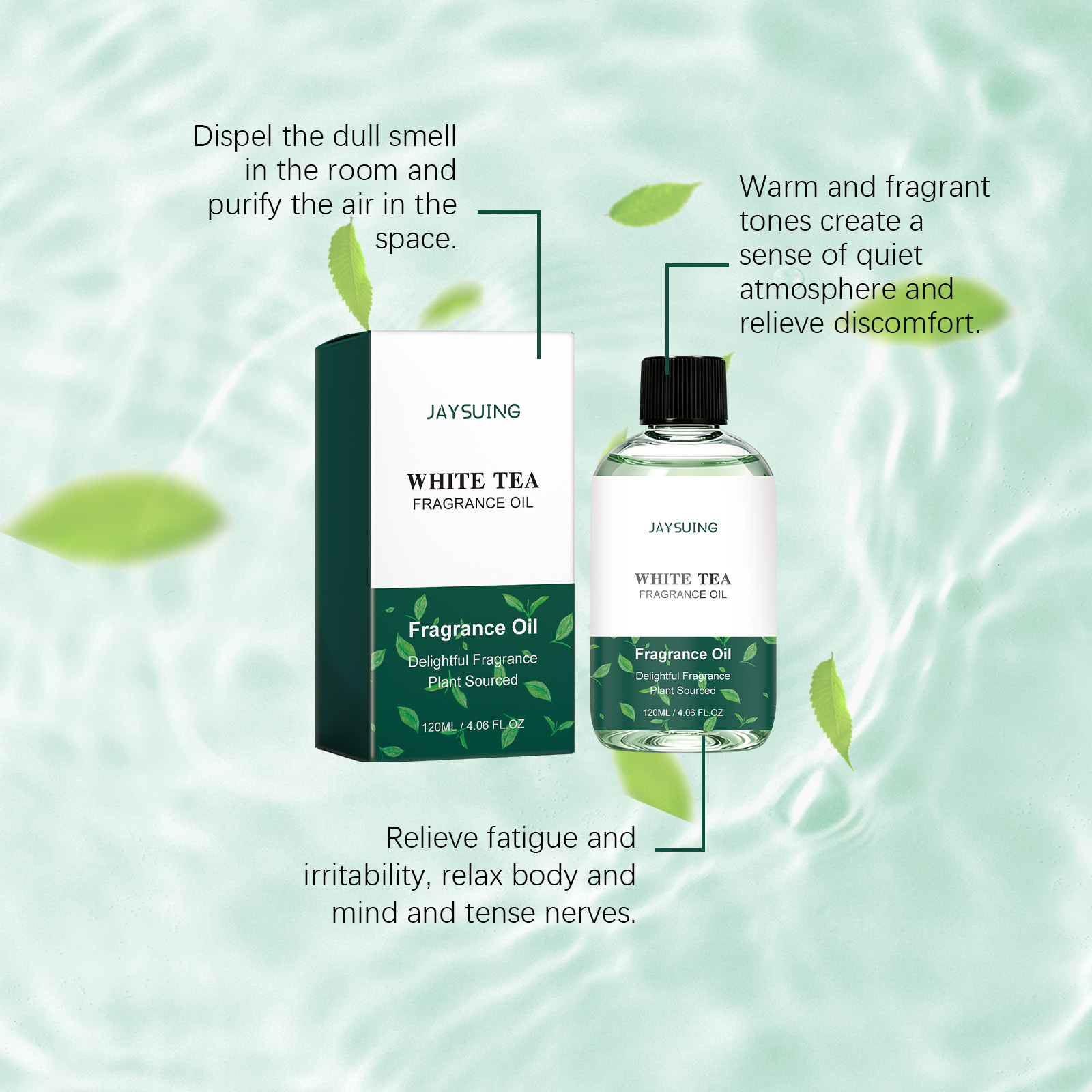 زيت عطري برائحة الشاي الأبيض،  - مراجعة Home Fragrance Units وسعره