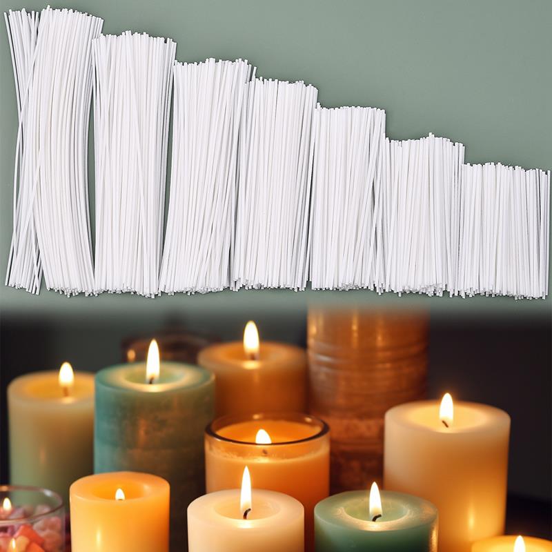 50/100 قطعة القطن الشمع شمعة ا - مراجعة Wooden Wick Candle وسعره
