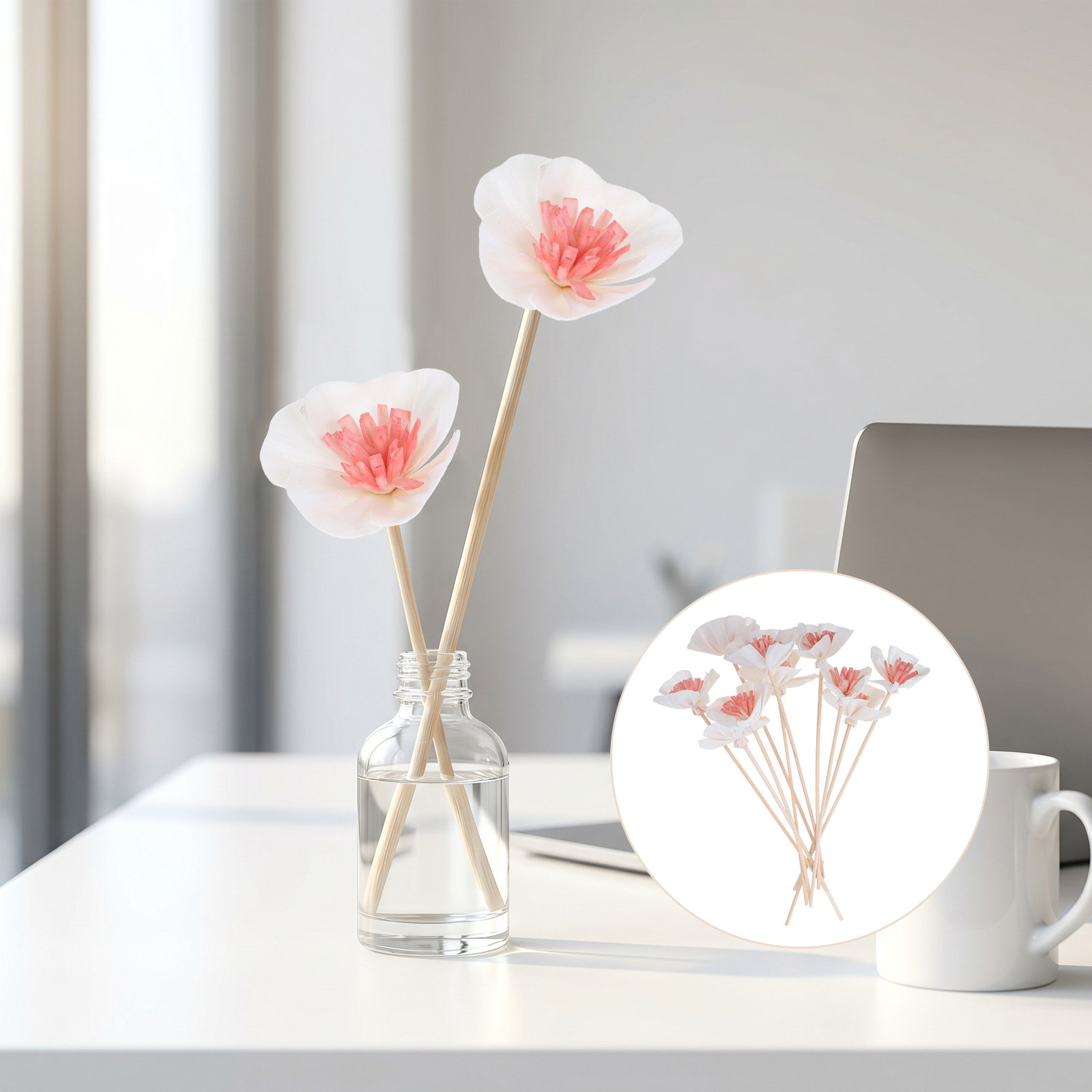 10 قطع من أعواد نشر الزيوت الع - مراجعة Home Fragrance For Diffuser وسعره