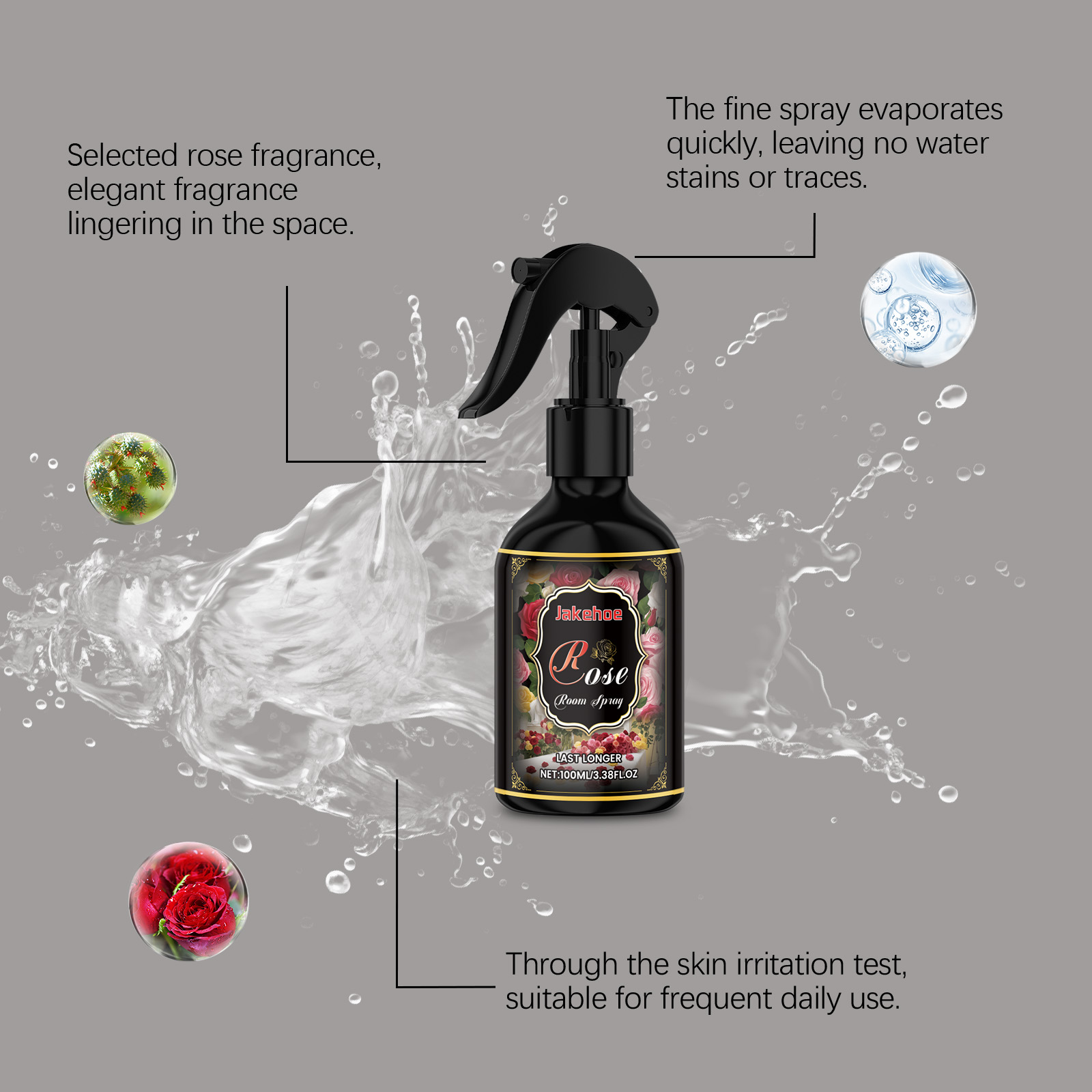 رذاذ معطر للغرف برائحة الورد - - مراجعة Home Fragrance Room Spray وسعره