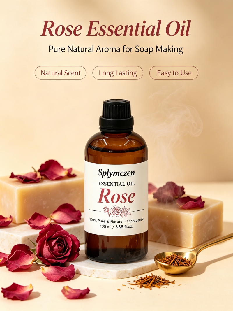 زيت عطر الورد الطبيعي من سبليم - مراجعة Home Fragrance Rose وسعره
