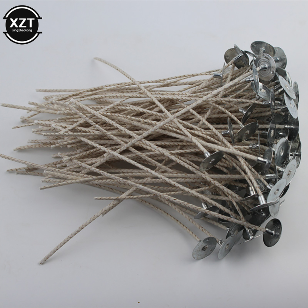 100 قطعة/مجموعة فتائل شموع بدو - مراجعة Wooden Wick Candle وسعره