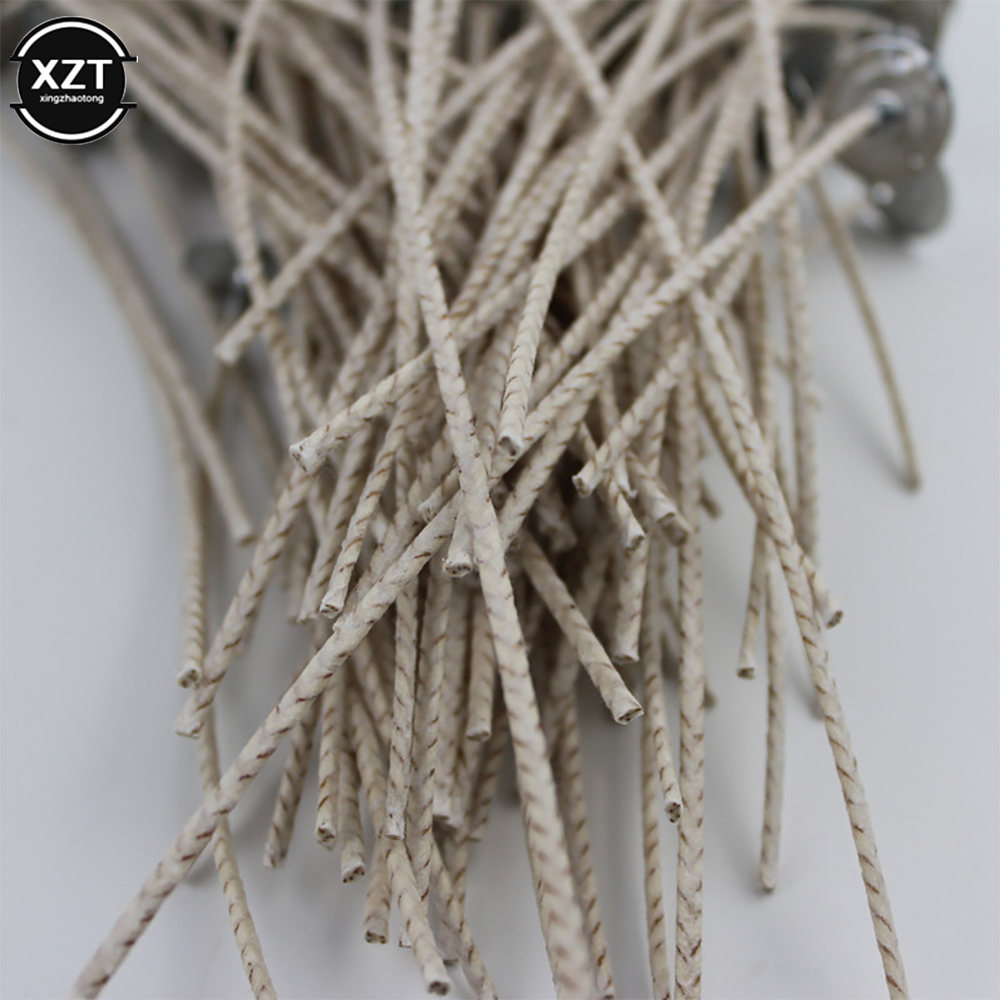 100 قطعة/مجموعة فتائل شموع بدو - مراجعة Wooden Wick Candle وسعره