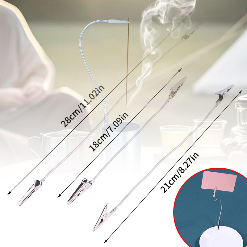 10 قطعة مشبك بخور معدني برأسين - مراجعة Home Fragrance For Diffuser وسعره